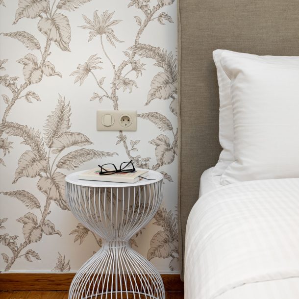 beehive apartments kipseli athens bedroom side table