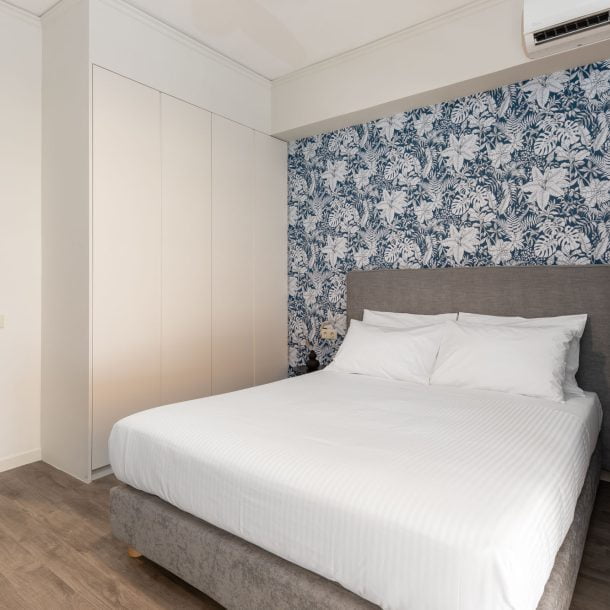 beehive apartments kipseli athens double bedroom