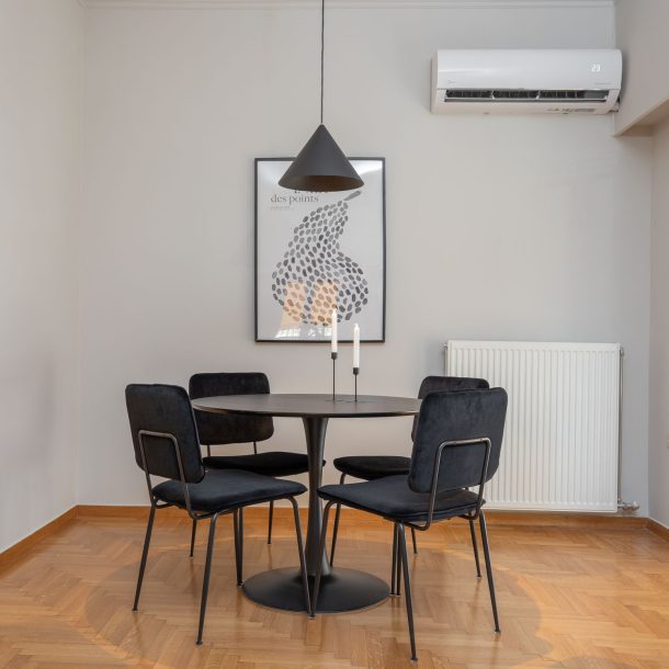 beehive apartments kipseli athens dining room